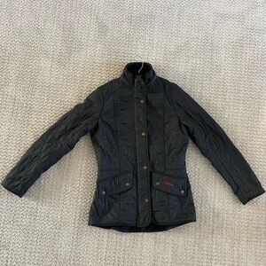 Barbour Women's Very Dark Navy/Black Quilted Jacket